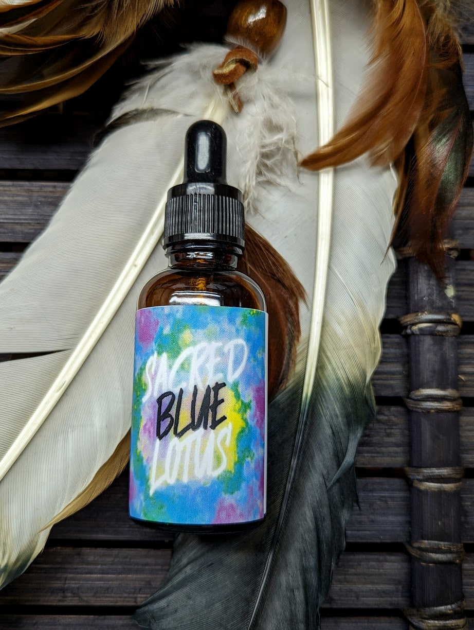 Sacred Blue Lotus Tincture - Blue Lotus Functional Botanical Extract - 1 oz