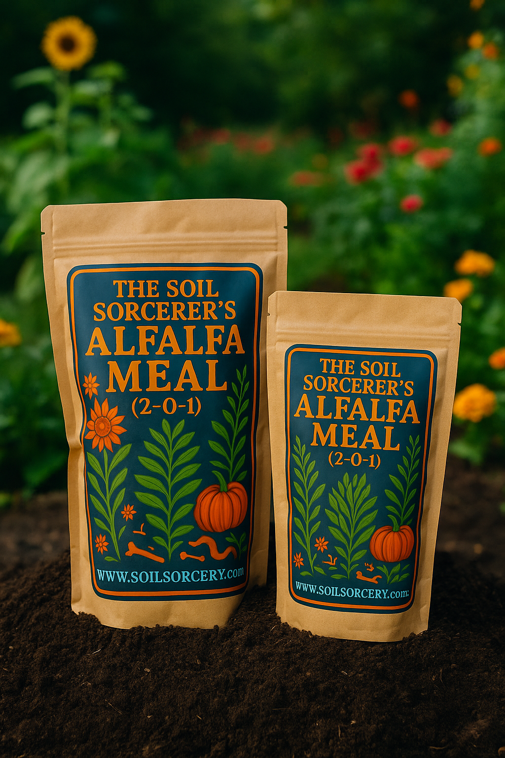 The Soil Sorcerer’s Certified Organic Alfalfa Meal - SHIPS FREE