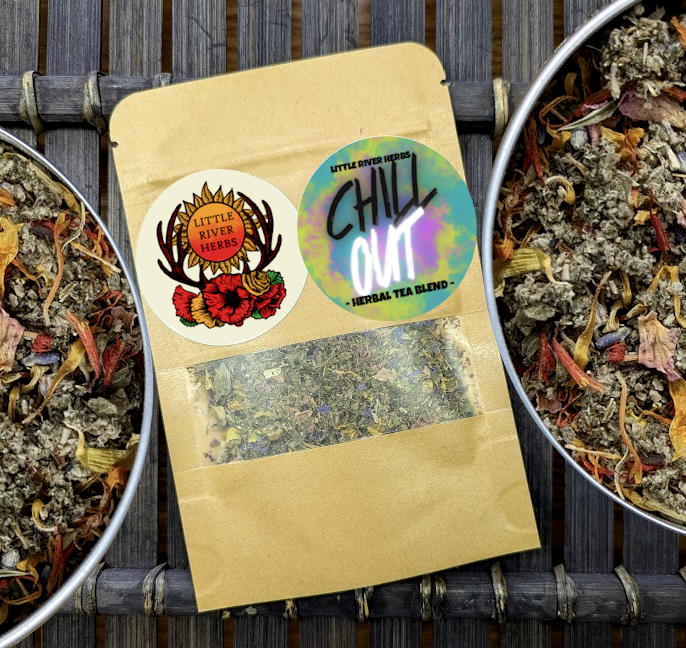 Premium Mullein Based Herbal Tea Blends With Blue Lotus Flower Petals - 13 Flavors To Choose From