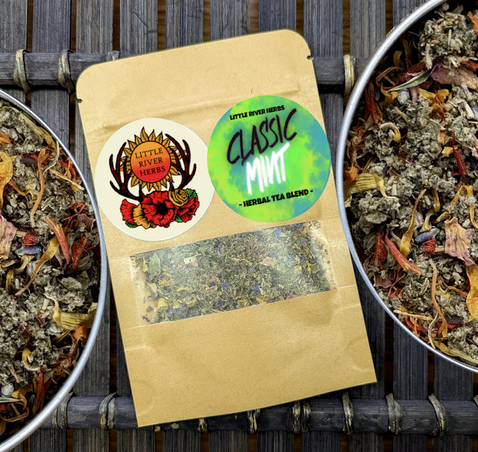 Premium Mullein Based Herbal Tea Blends With Blue Lotus Flower Petals - 13 Flavors To Choose From