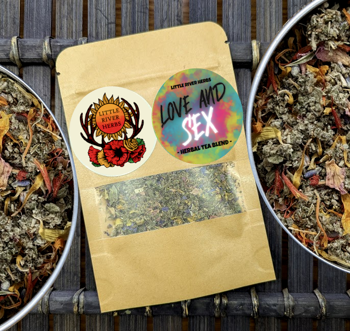 Premium Mullein Based Herbal Tea Blends With Blue Lotus Flower Petals - 13 Flavors To Choose From