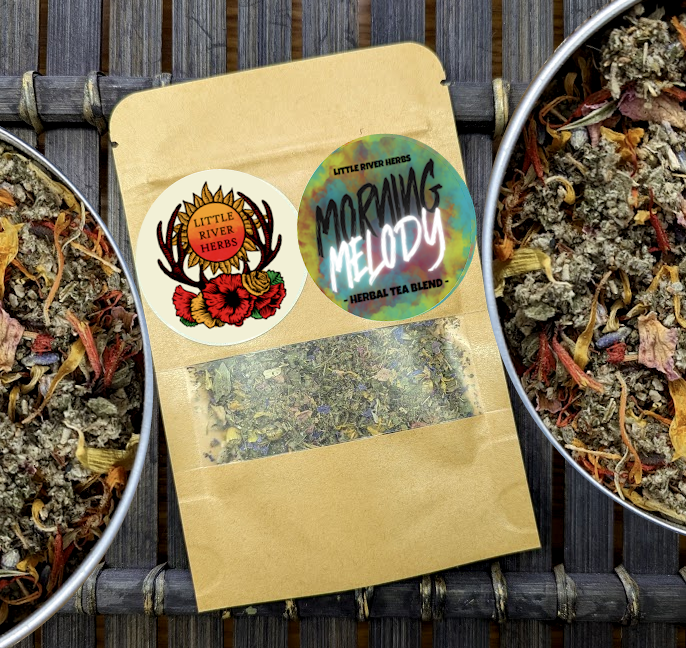 Premium Mullein Based Herbal Tea Blends With Blue Lotus Flower Petals - 13 Flavors To Choose From