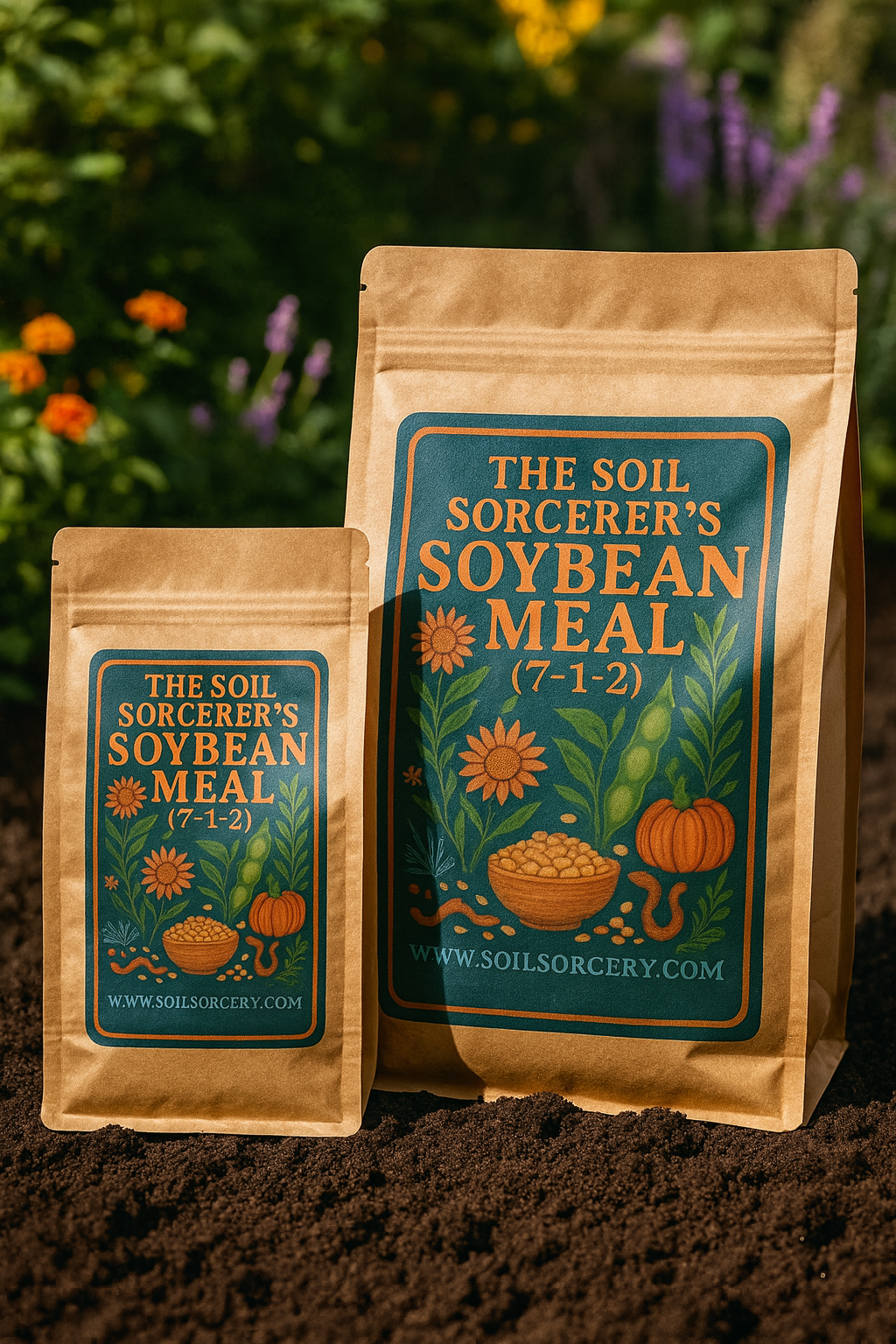 The Soil Sorcerer’s Certified Organic Soybean Meal - SHIPS FREE