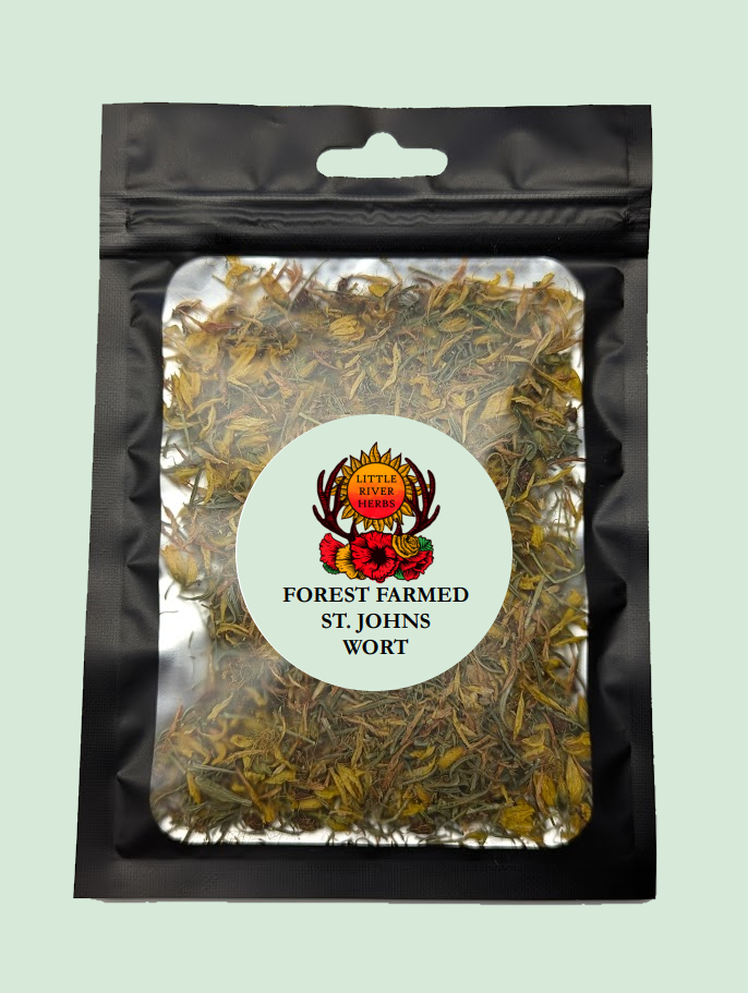 St. John's Wort - Premium Air Dried - Produced in Oregon by Little River Herbs
