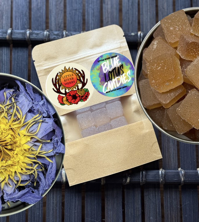 Botanical Hard Candies With Blue Lotus Extract