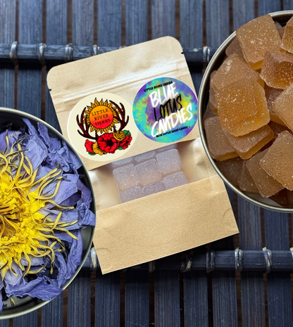Botanical Hard Candies With Blue Lotus Extract