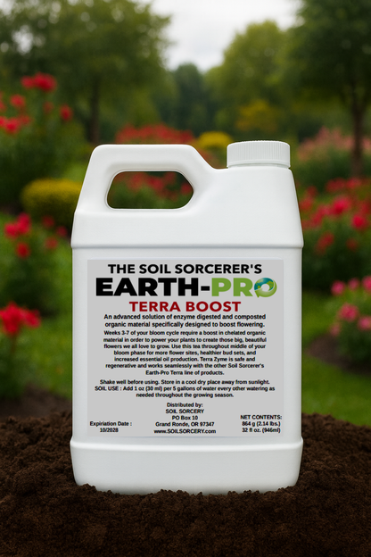 The Soil Sorcerer's Earth-Pro Terra Boost — Organic Bloom Enhancer - SHIPS FREE