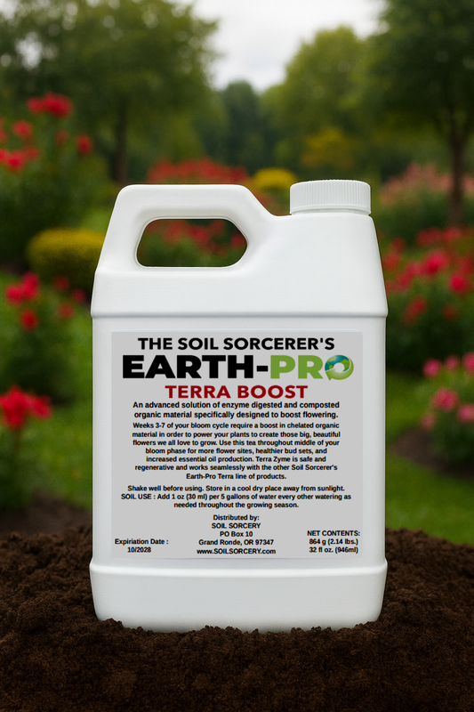 The Soil Sorcerer's Earth-Pro Terra Boost — Organic Bloom Enhancer - SHIPS FREE