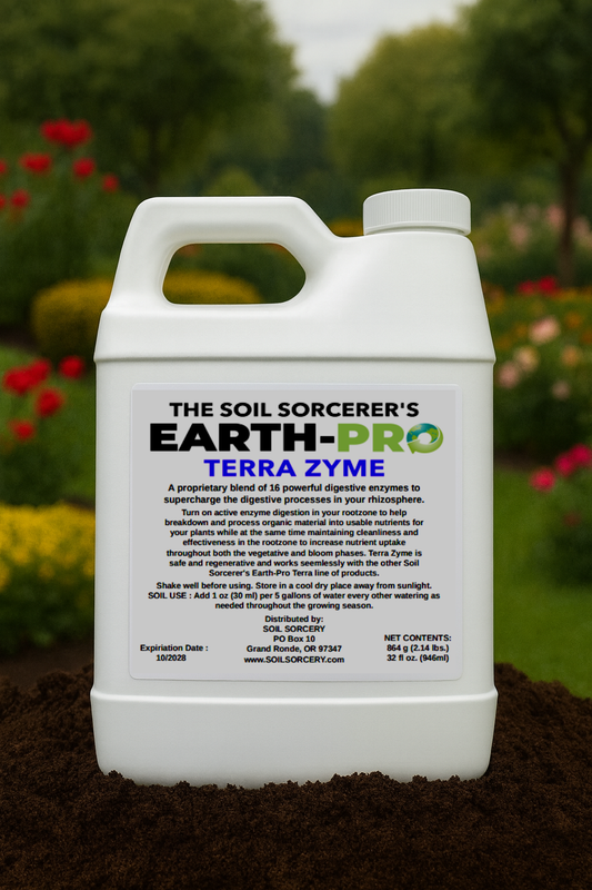 The Soil Sorcerer's Earth-Pro Terra Zyme — Enzymatic Soil Activator - SHIPS FREE!