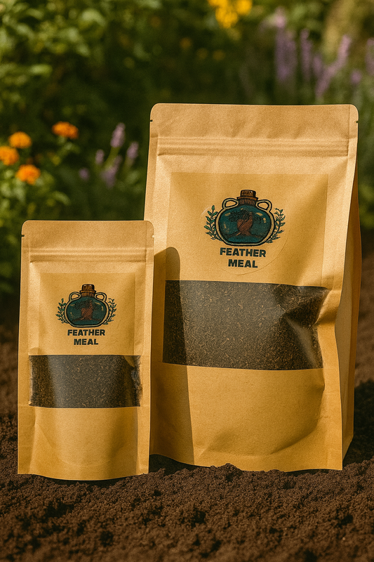 The Soil Sorcerer's Certified Organic Granulated Feather Meal - SHIPS FREE