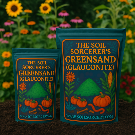 The Soil Sorcerer’s Greensand (Glauconite) Soil Amendment
