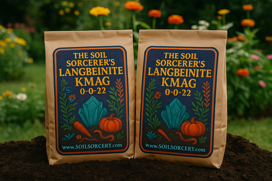 The Soil Sorcerer’s Langbeinite Kmag Soil Amendment