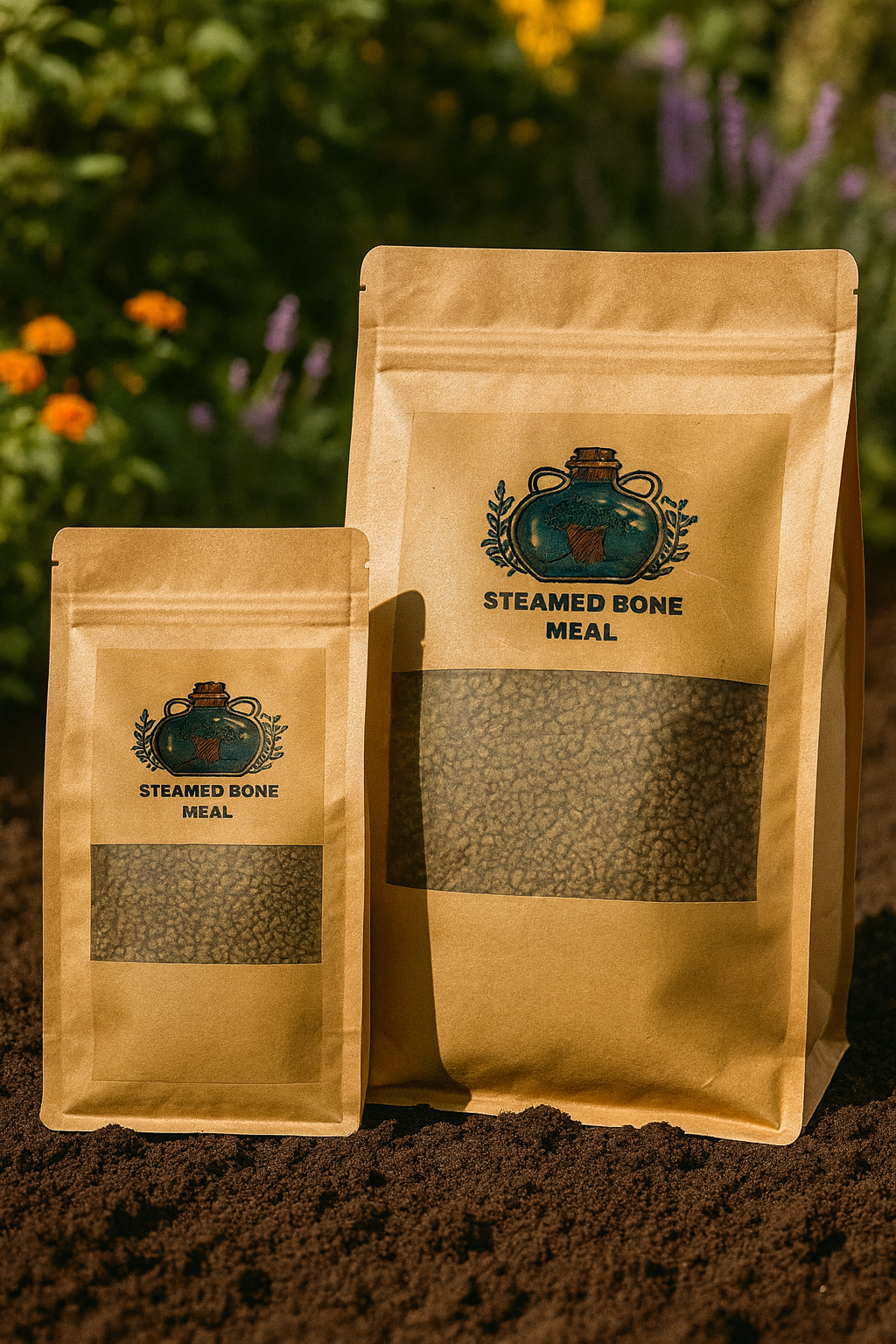The Soil Sorcerer's Certified Organic Steamed Bone Meal - SHIPS FREE